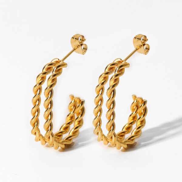 The Yolanda Hoop Earrings