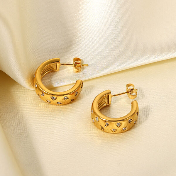 The Narcisa Sparkling Earrings - Image 3