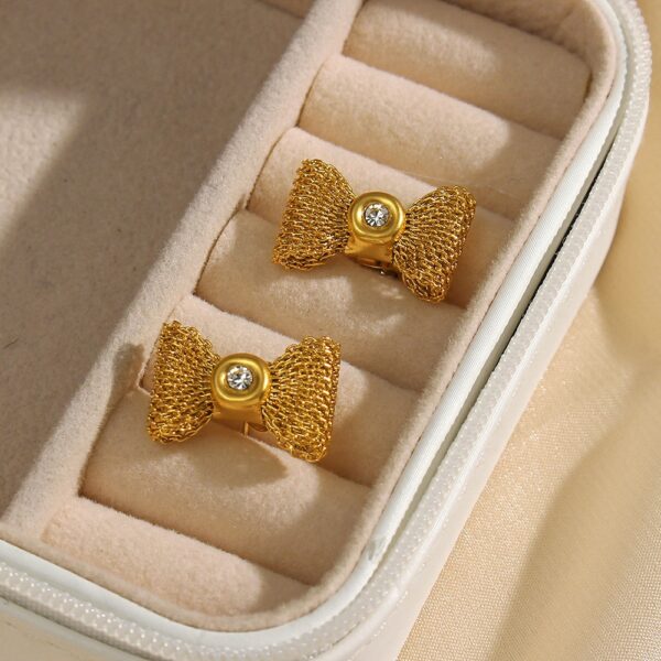 The Poppy Bow Earrings