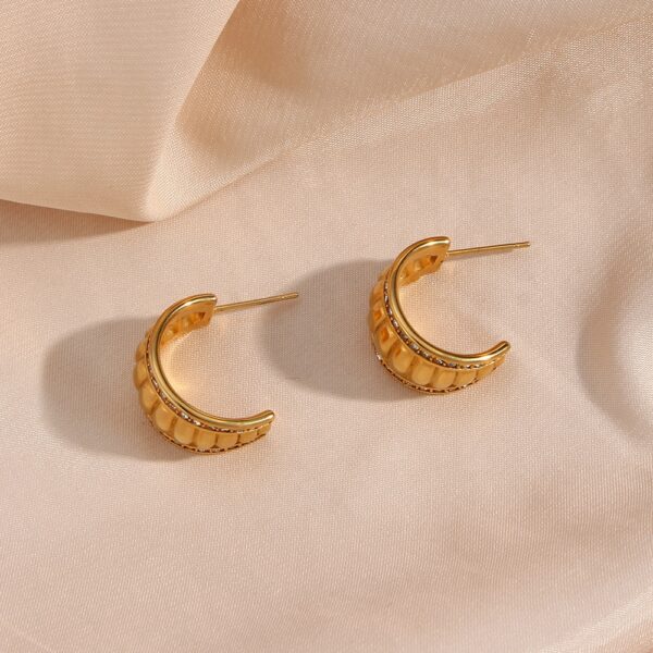The Peony Hoop Earrings - Image 3
