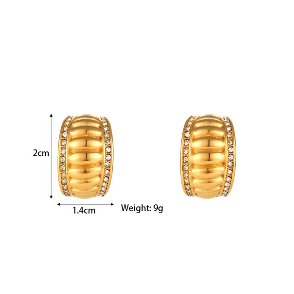 The Peony Hoop Earrings - Image 2